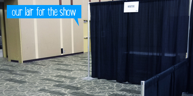 Placeholder note for Monster's PAX Booth